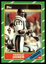 1986 Topps Charlie Joiner San Diego Chargers #236