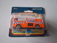 Matchbox Superfast Merryweather Fire Engine leuchtorange OVP