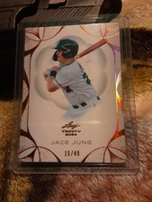 2024 Leaf Trinity Jace Jung #99 Bronze 15/49 (RC)
