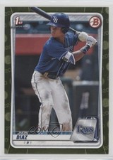 2020 Bowman Prospects Camo Jhon Diaz #BP-30 0nr3