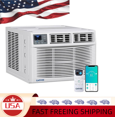 4-in-1 Comfort: 8000 BTU Window Air Conditioner with Heater, Dehumidifier & Fan