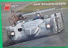 1 autograph card of Jan Magnussen with original signature