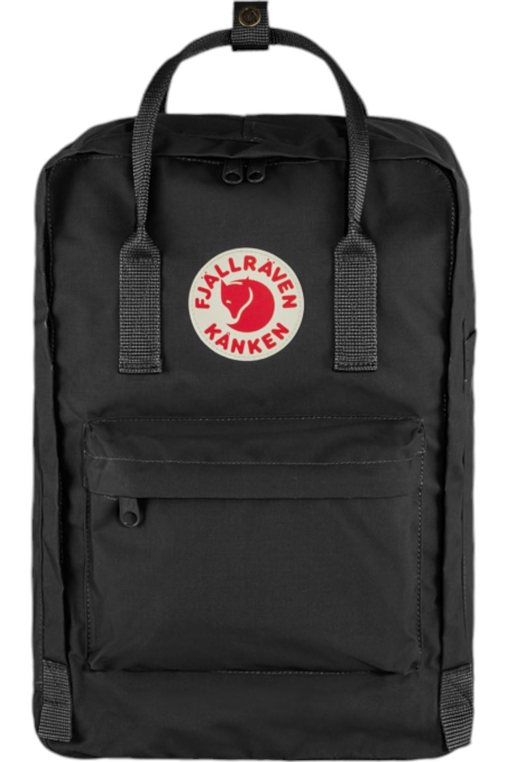 Рюкзак для ноутбука Fjallraven Kanken 15 на каждый день Черный