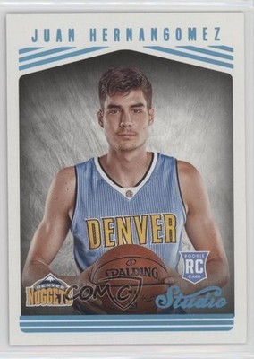 2016-17 Panini Studio Studio Edition Glossy Juan Hernangomez #181 d3b