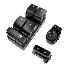 Power Window Switch Driver Side  Front Driver Side Door Lock  Mirror Switch...