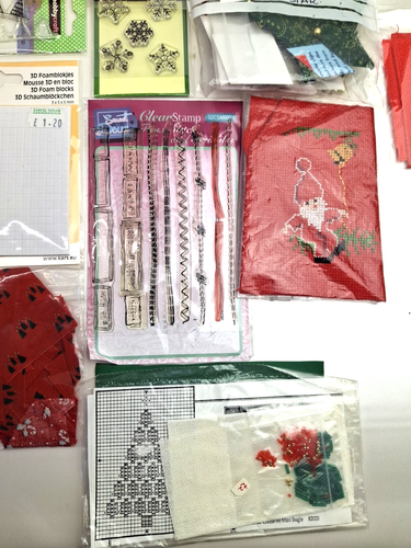 Large Bundle Of Rubber Stamps And Craft Items Papercraft Glass Joblot J1325 - Picture 3 of 12