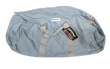 Vintage 80s EASTPAK Grey Canvas Duffel Bag Ca...