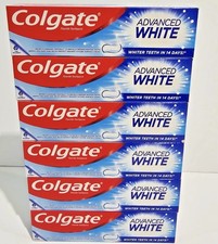 Colgate Advanced White Toothpaste 100ml x6 | Whitening Toothpaste | Free Post 14.98 per litre