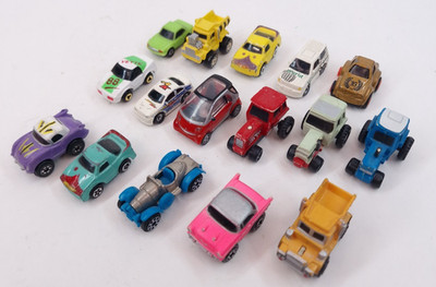 Micro Machines & Mixed Brands Mini Car Lot VINTAGE 1990s Tractor Bundle