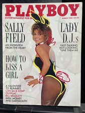 Playboy Magazine March 1986 Sally Field Cover Kim Morris Centerfold