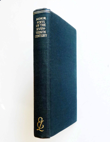 Minor Poets of the 17th Century • Everyman's Library #873 •  HARDCOVER & jACKET - Picture 4 of 10