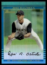 2013 Bowman Chrome Sapphire Blue Reprint Jose Bautista #421