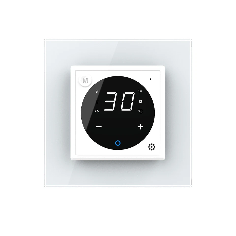 LIVOLO EC smartes Raumthermostat ext. Temperaturfühler Glasrahmen - Bild 2 von 4