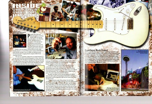 BIG 2003 FENDER Guitars Frontline Catalog: Clapton,TELE,STRAT,Amps,BASS,HENDRIX, - Picture 4 of 9