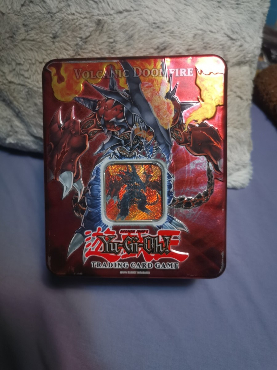 Yu-Gi-Oh Volcanic Doomfire Collectible Tin 2007, Empty RARE