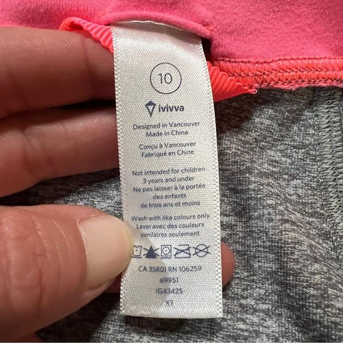 Girls Ivivva By Lululemon Jacket Size 10 - Picture 4 of 8