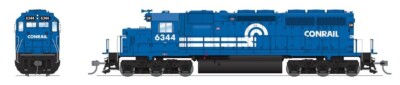 Broadway Limited HO 7639 EMD SD40, CR 6351, Conrail Blue, Paragon4 Sound/DC/DCC
