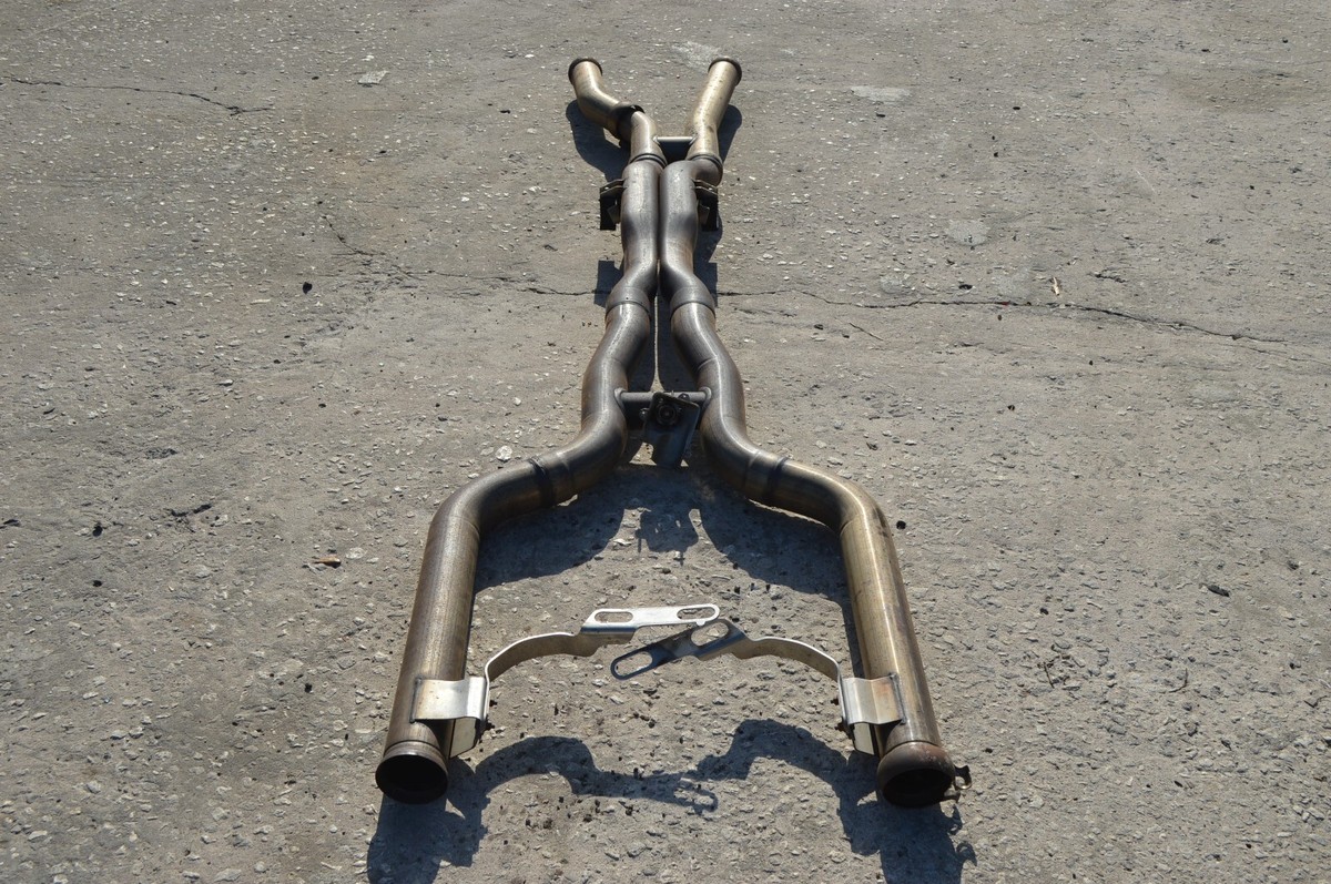 2017 W205 MERCEDES C63 AMG CENTER MIDDLE EXHAUST MID PIPE SYSTEM  