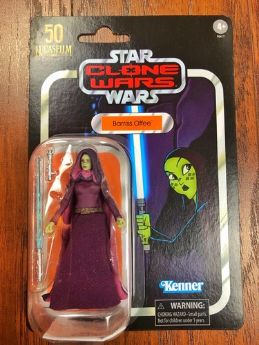Colección Star Wars Vintage Barriss Offee VC214 Clone Wars Exclusivo de Walmart - Imagen 4 de 5