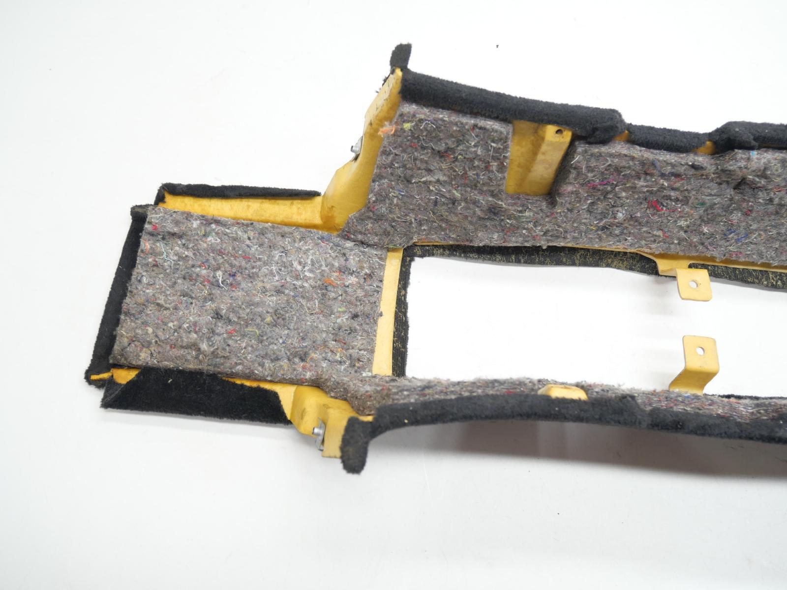 2001 Ferrari 360 Spider Center Console Lower Tunnel Carpet Trim Cover Black OEM