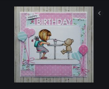 Lili of the Valley rubber stam…