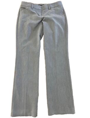 Express Women's Size 25 Editor Trousers Leg Pants Gray