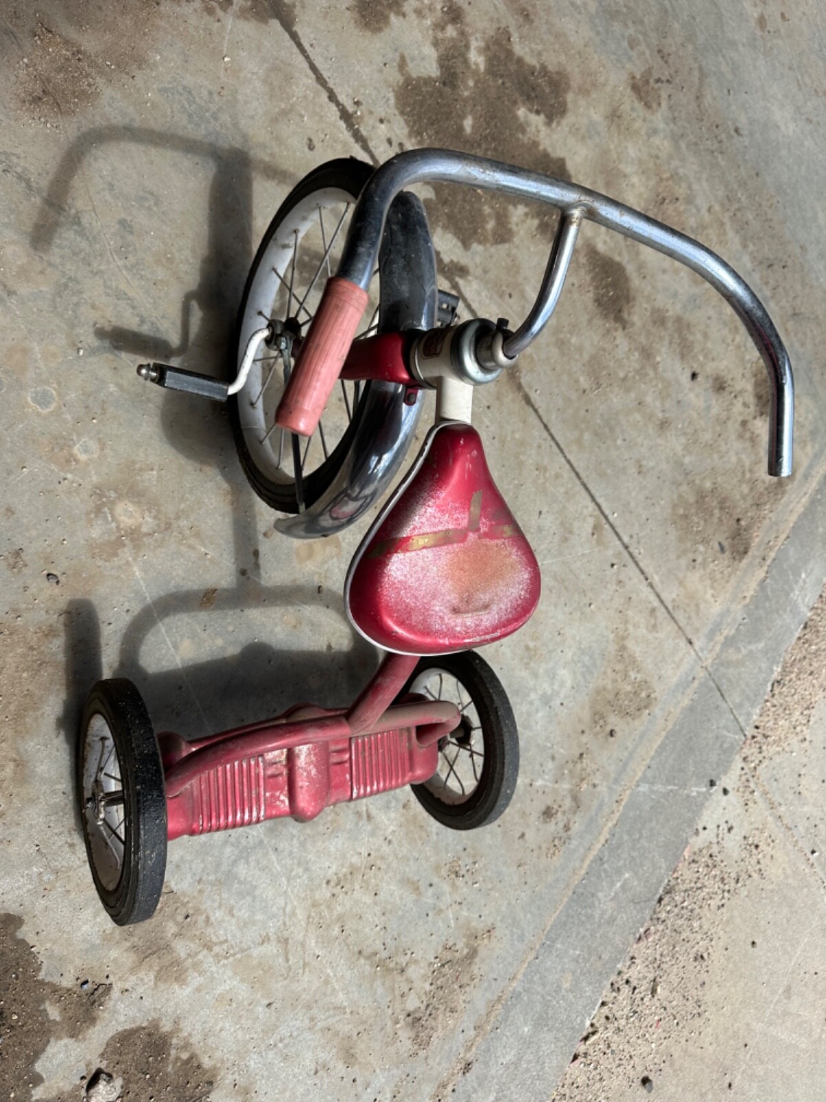 Vintage Red Tricycle Hiawatha