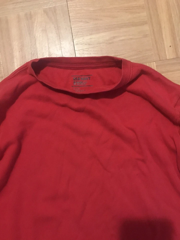 Boys / Youth Long Sleeve Shirt Sz Large Red by Old Navy      - Image 3 of 3