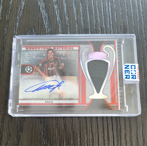 2023-24 topps museum Kaká autograph patch 11/25
