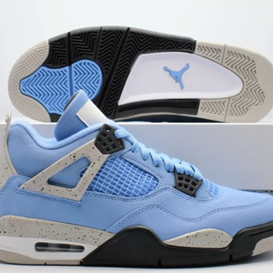 Nike Air Jordan 4 Retro University Blue Unc 21 Ct8527 400 Men S Gs Ps Sizes Ebay