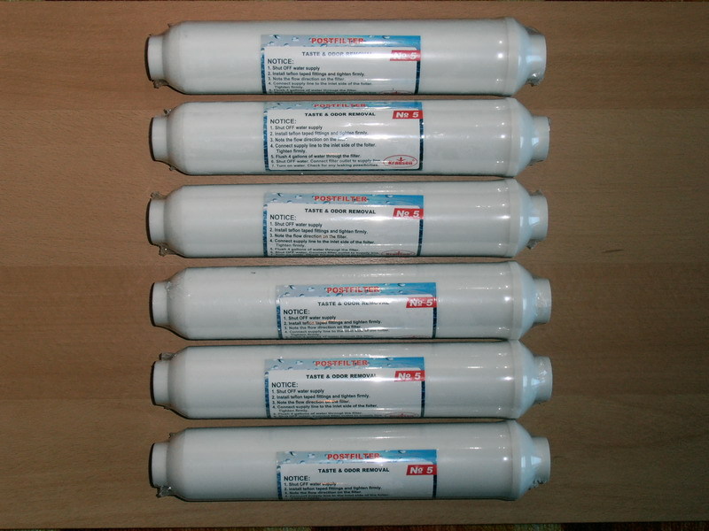 Kit 6 Filtri T33 per Osmosi Inversa - Ricambi Professionali Depuratore