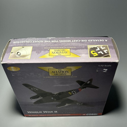 Corgi ME 262A-1A 3./JG 7 NOWOTNY "YELLOW 5" ANTON SCHOPPLER, 1945 AA35702 1/72 - Picture 7 of 11