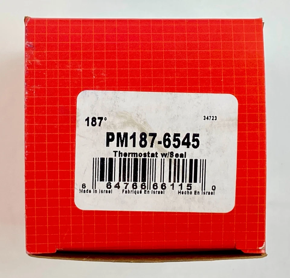 Termostato Napa Premium 187F PM187-6545 para Cadillac/ Chevrolet/ GMC/ Hummer - Imagem 4 de 4