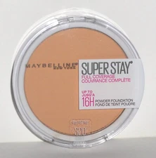 Maybelline Super Stay Full Coverage Powder Foundation 320 Honey Caramel 16 Hour