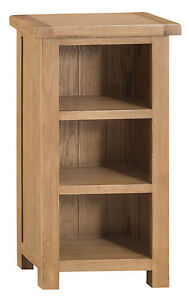 Montreal Oak Small Narrow Bookcase / Bookshelf / Rusic ...