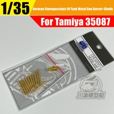 Kit canna pistola metallo carro armato 1/35 tedesco Sturmgeschutz IV per Tamiya 35087
