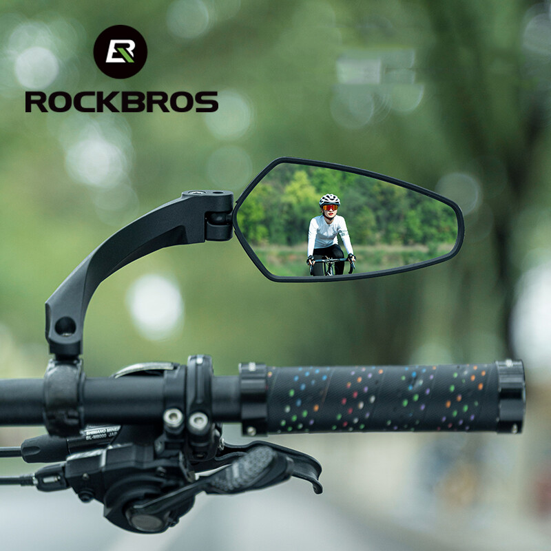 ROCKBROS Cycling Wide Range Bicycle Mirrors Road MTB Handlebar