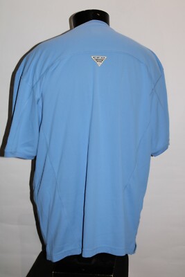 COLUMBIA PFG Mens XL X-Large Fishing Athletic Jersey Combine ship