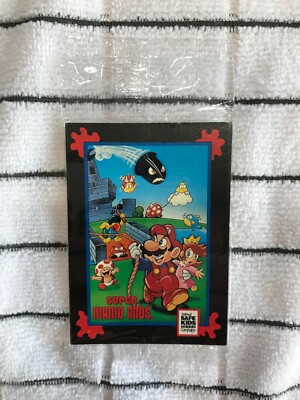 1991 Impel Trading Cards Treats Nintendo Super Mario Bros SEALED