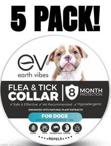 earth vibes flea and tick collar for pets