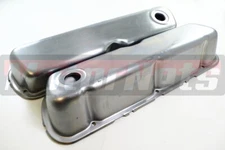 64-01 Small Block Ford 260 289 302 351W Raw Steel Tall Valve Covers SBF V8 5.0L