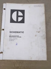 CAT Schematic For 225 Excavator Electrical System Manual, SENR2348