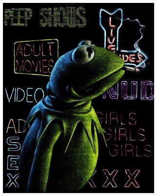 KERMIT SHEET!! DAMNGOOD ダムグッド Kermit Smut Puppet Darren