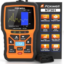 Foxwell NT301 OBDII Scanner Code Reader Check Engine Light Car Diagnostic Tool