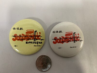 Solidarnosc Pin Lot
