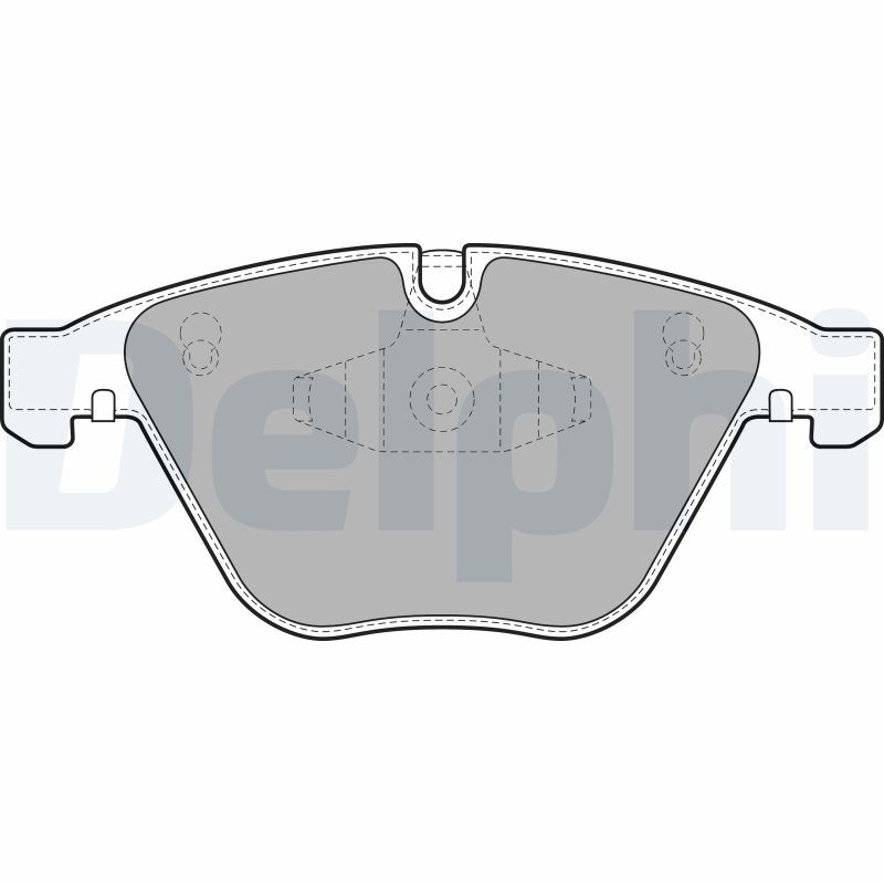 Kit plaquettes de frein DELPHI LP2067 pour les trajets en montagne en BMW 3