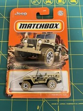 2022 Matchbox 1948 Willys Jeep Mbx Off-road 50100 Tan