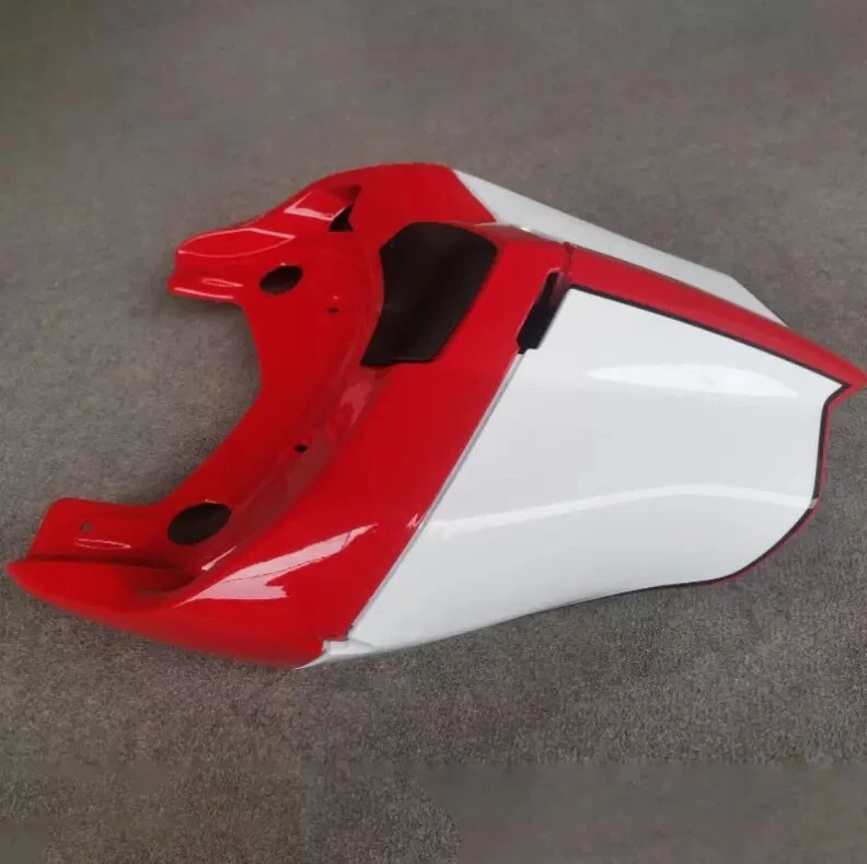 Carrocería Carenado trasero Abrazador Asiento trasero Capucha para Ducati 749 999 R 2003-2006 Rojo Blanco Foto 2 de 3