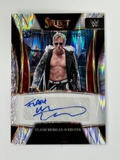 2022 PANINI SELECT WWE FLASH MORGAN WEBSTER AUTO FLASH PRIZM