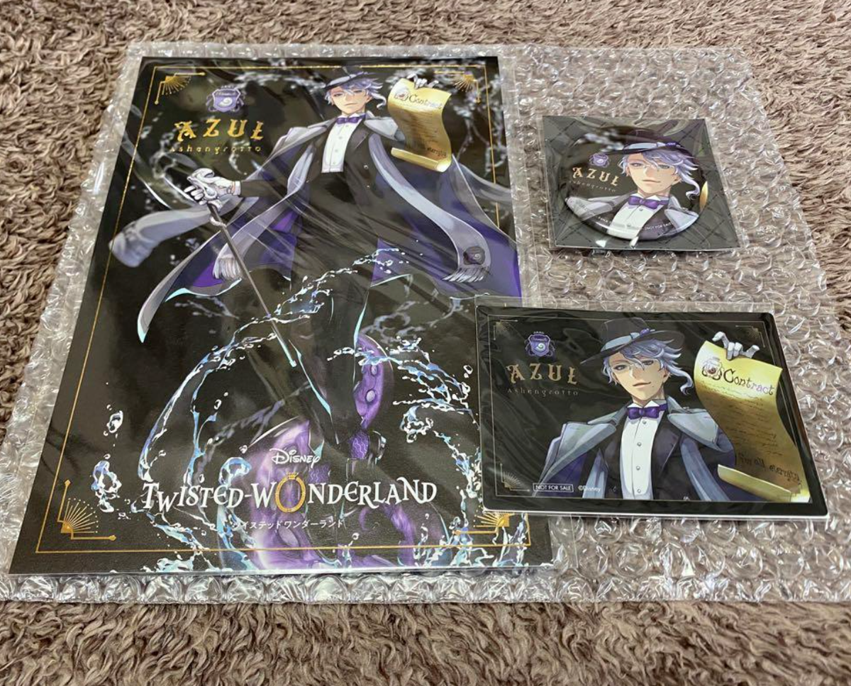 Disney Twisted Wonderland Azul Ashengrotto 1/8 Scale Character